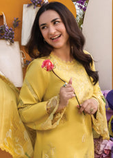Florence By Rang Rasiya Embroidered Lawn 3 Piece Unstitched Suit RR25FS D-07 MEHARMAH